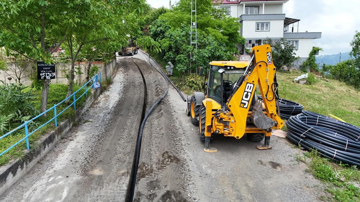 BEŞTAŞ VE KİREÇHANE’YE YENİ İÇME SUYU HATTI