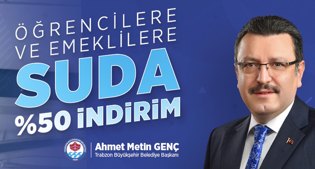 ÖĞRENCİ VE EMEKLİLERE YÜZDE 50 İNDİRİM